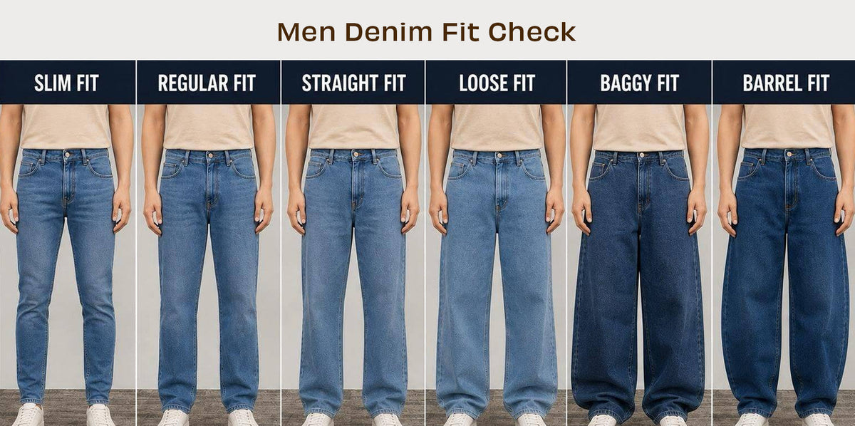 Mens Denim Fit Guide