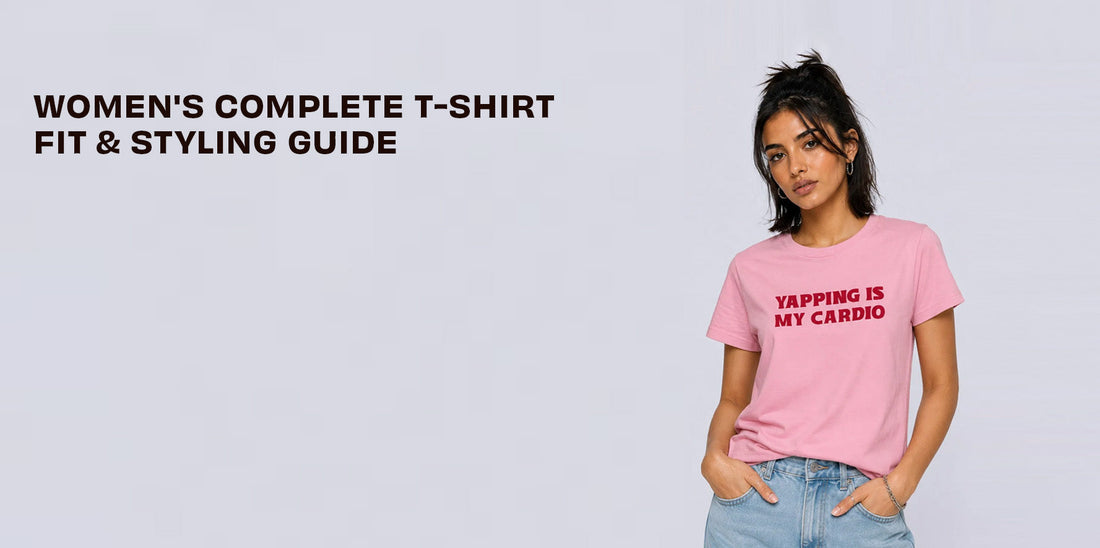 T-Shirts for Women Types, Fits, Prints and Styling Guide