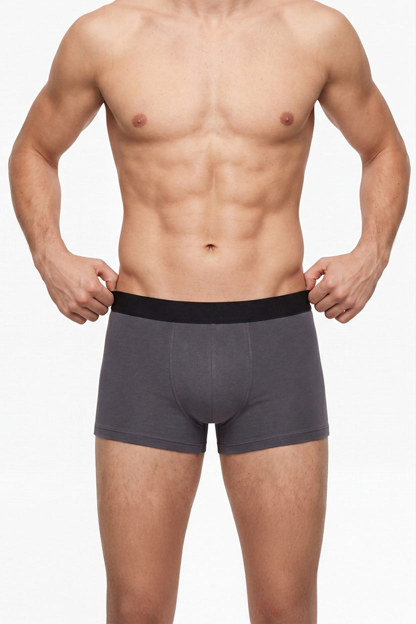 Multi Coloured Mid Rise Regular Fit Pack of 2 Trunks - Image 2
