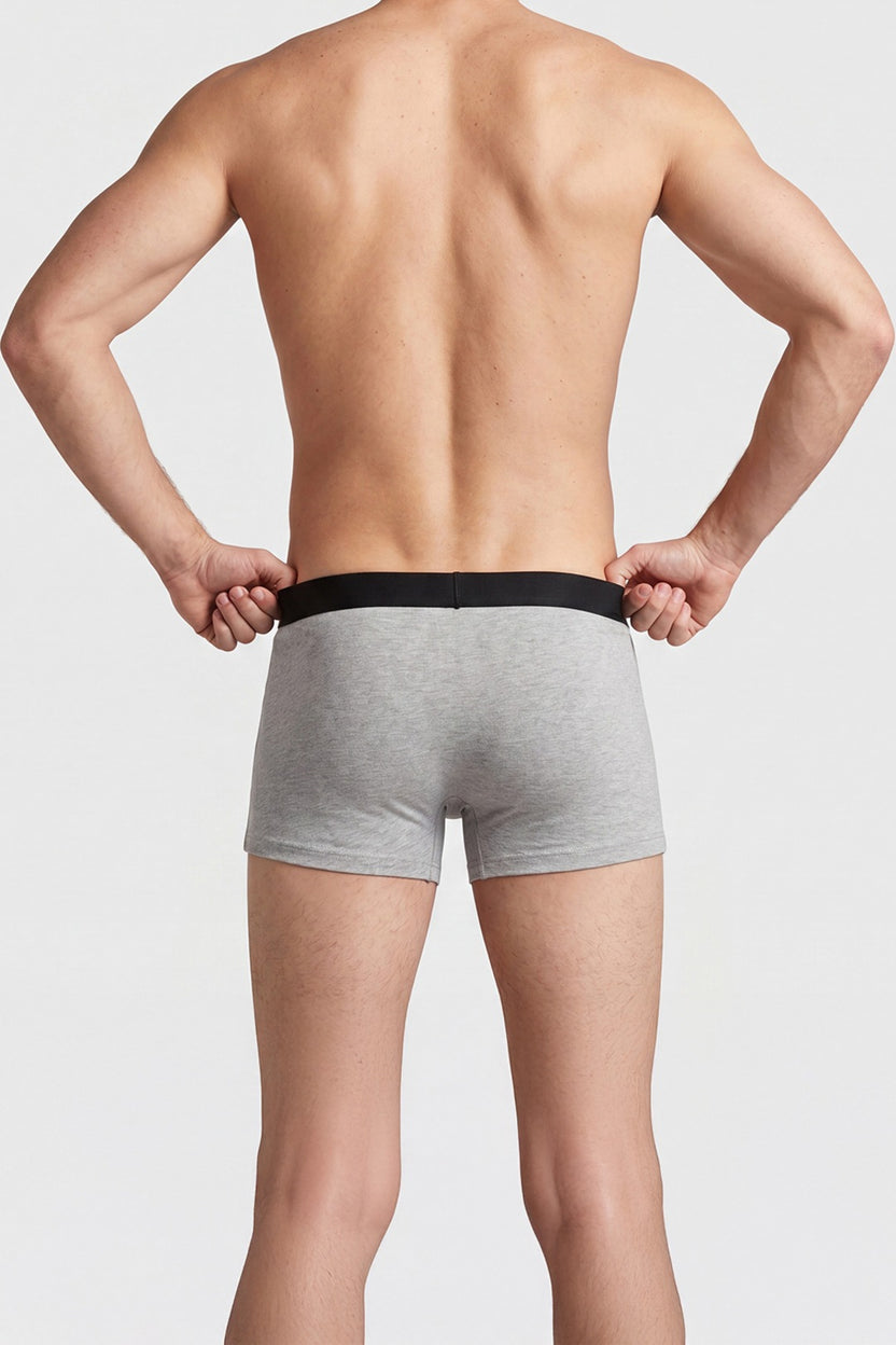 Multi Coloured Mid Rise Regular Fit Pack of 2 Trunks - Image 4