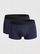 Navy Mid Rise Regular Fit Pack of 2 Trunks - Image 5