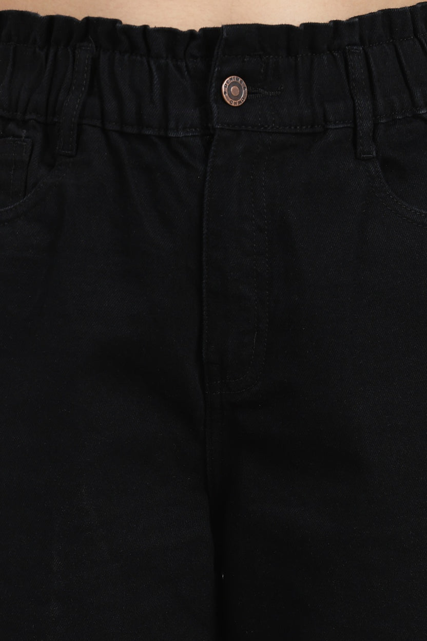 Black Regular Fit 5 Pocketed Jeans - Image 1