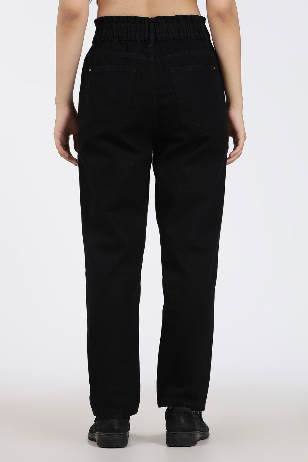 Black Regular Fit 5 Pocketed Jeans - Image 4