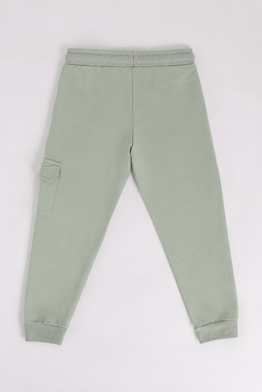 Green Typographic Regular Fit Jogger With 3 Pocket For Boys - Image 3