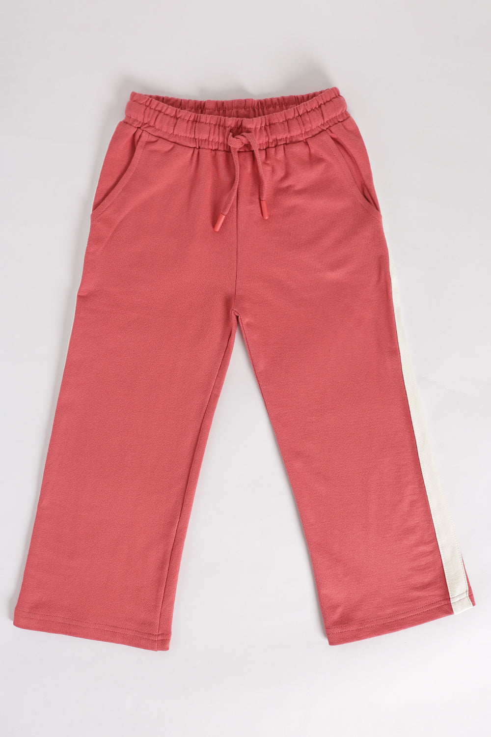 Pink Regular Fit Jogger With 2 Pocket For Girls - Image 2