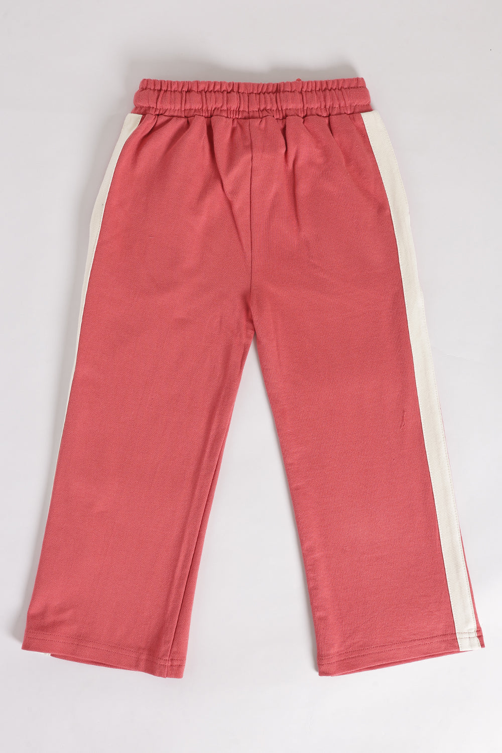 Pink Regular Fit Jogger With 2 Pocket For Girls - Image 3