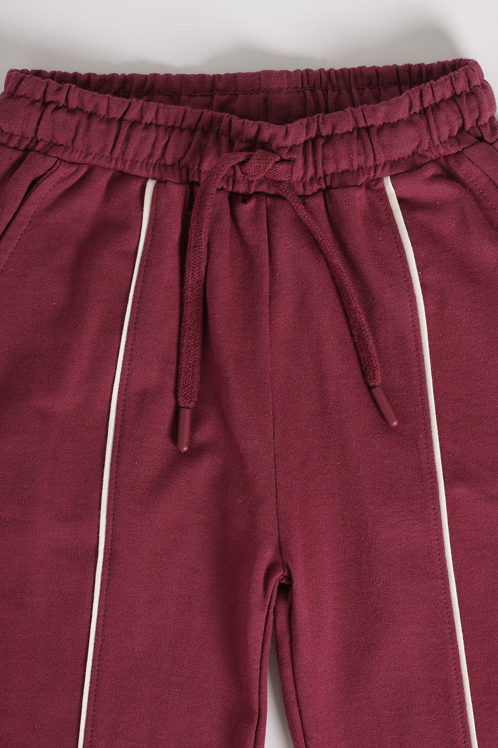 Maroon Regular Fit Jogger With 2 Pocket For Girls - Image 6