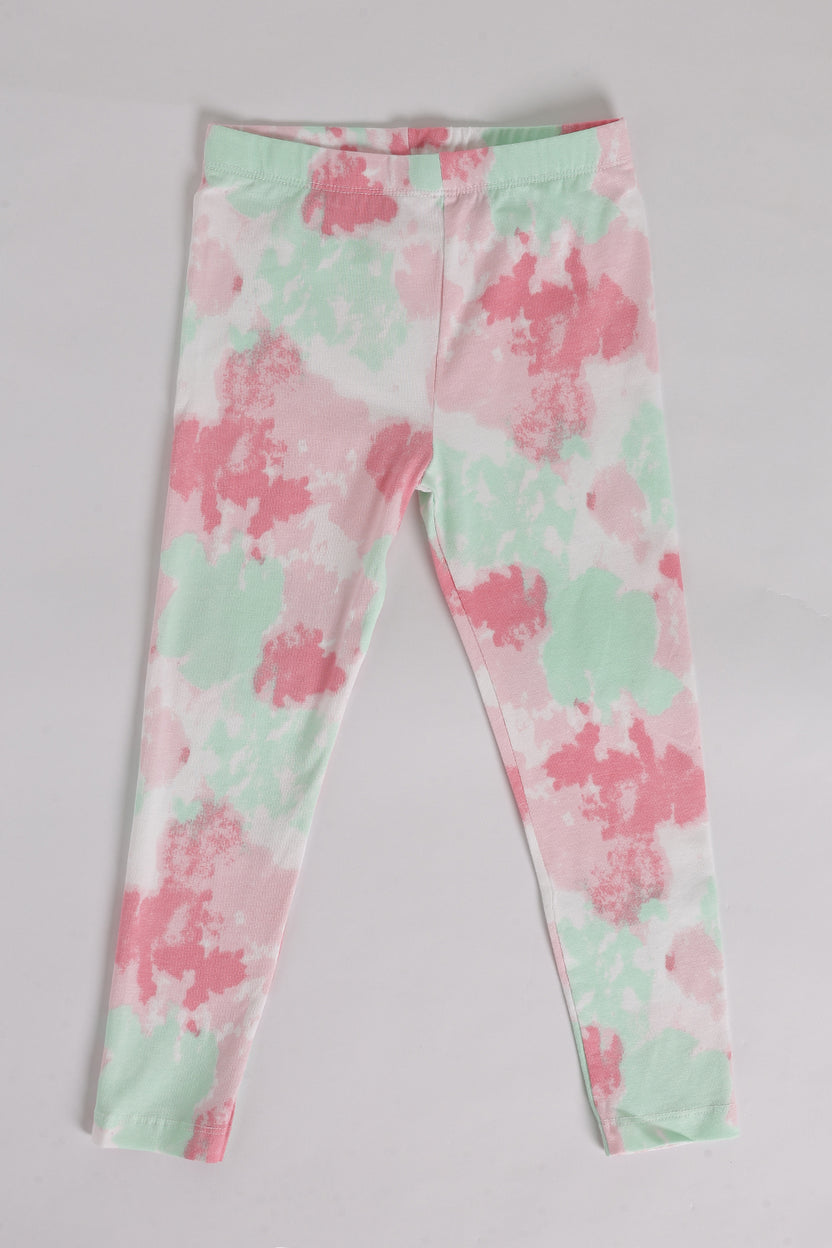 Multi Coloured Mid Rise Skinny Fit Legging For Girls - Image 2