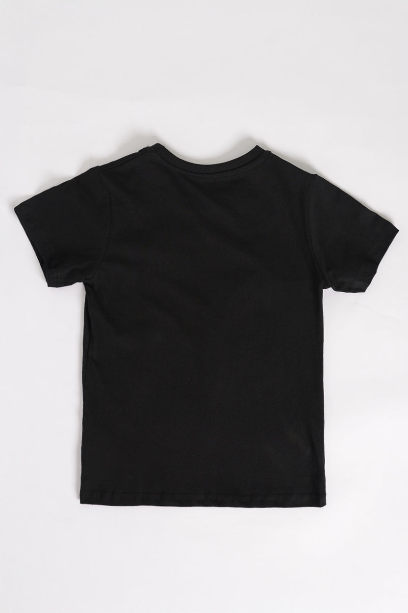 Black Naruto Regular Fit T-Shirt For Tweens Boys - Image 3
