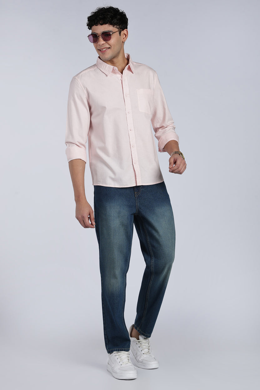 Mens Regular Pink Shirts - Image 7