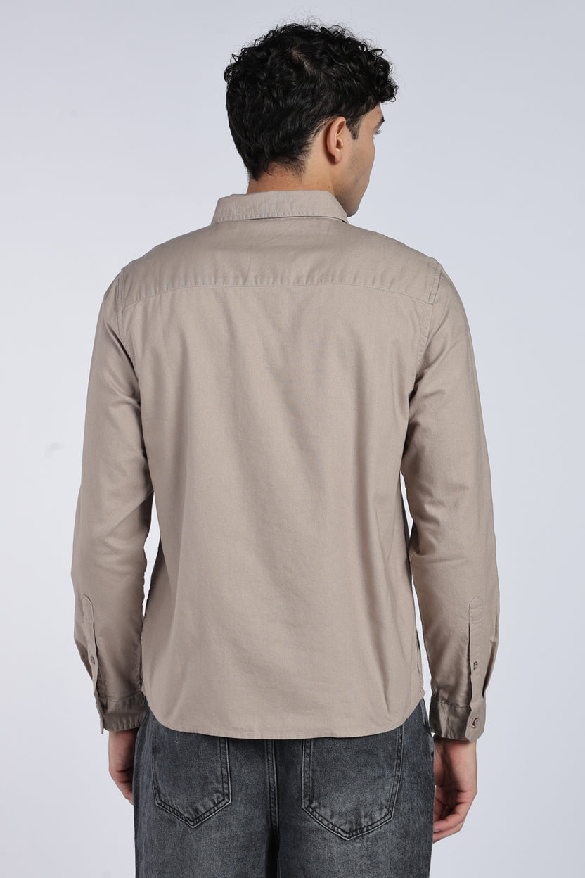 Mens Regular Khaki Shirts - Image 5