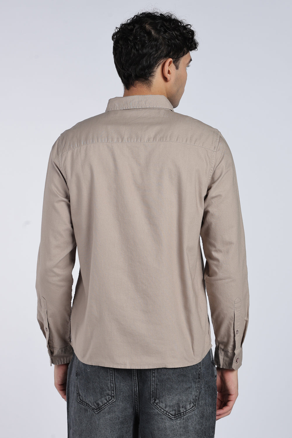 Mens Regular Khaki Shirts - Image 5