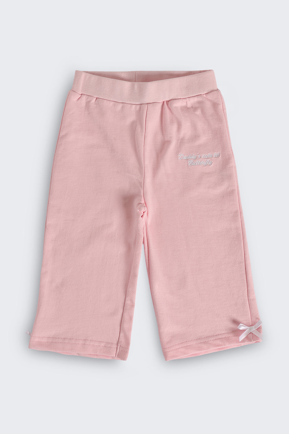 Infant Girls Pink Cotton Regular Fit Co Ord Set - Image 5
