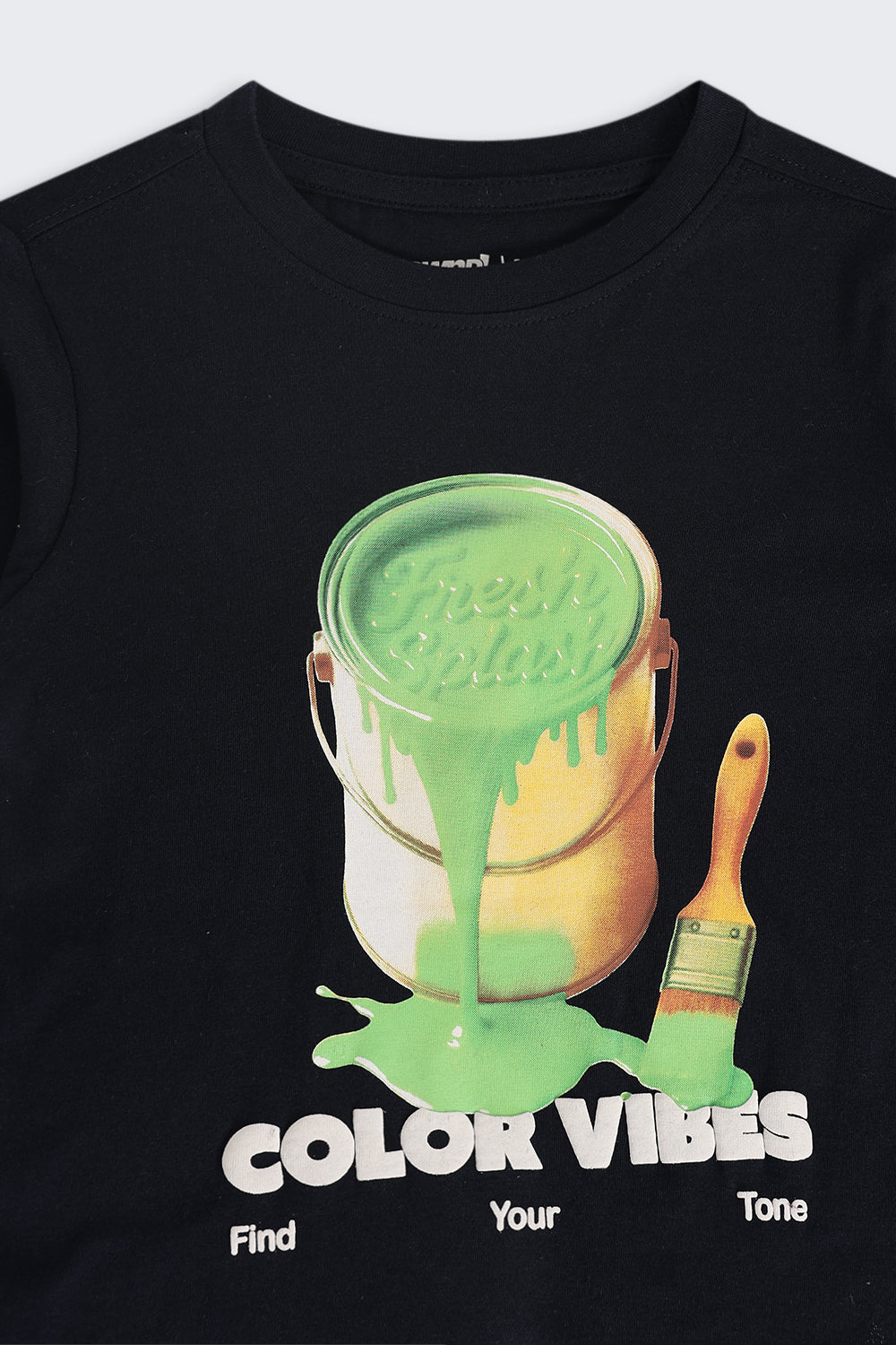 Regular Graphic Print Full Sleeve Boy T-Shirt - Image 4