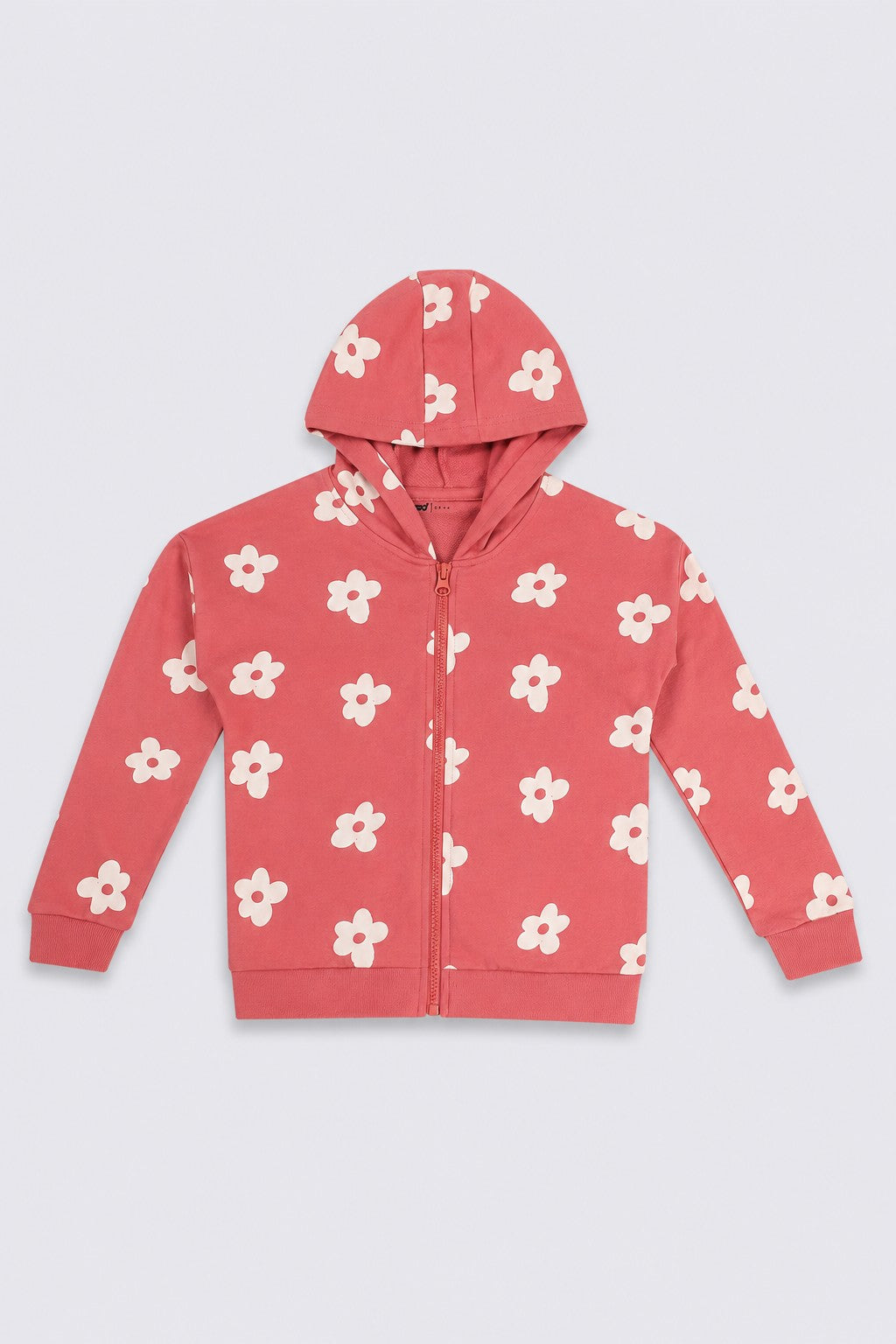 Regular All - Over Printed Girl Hoodie - Image 2