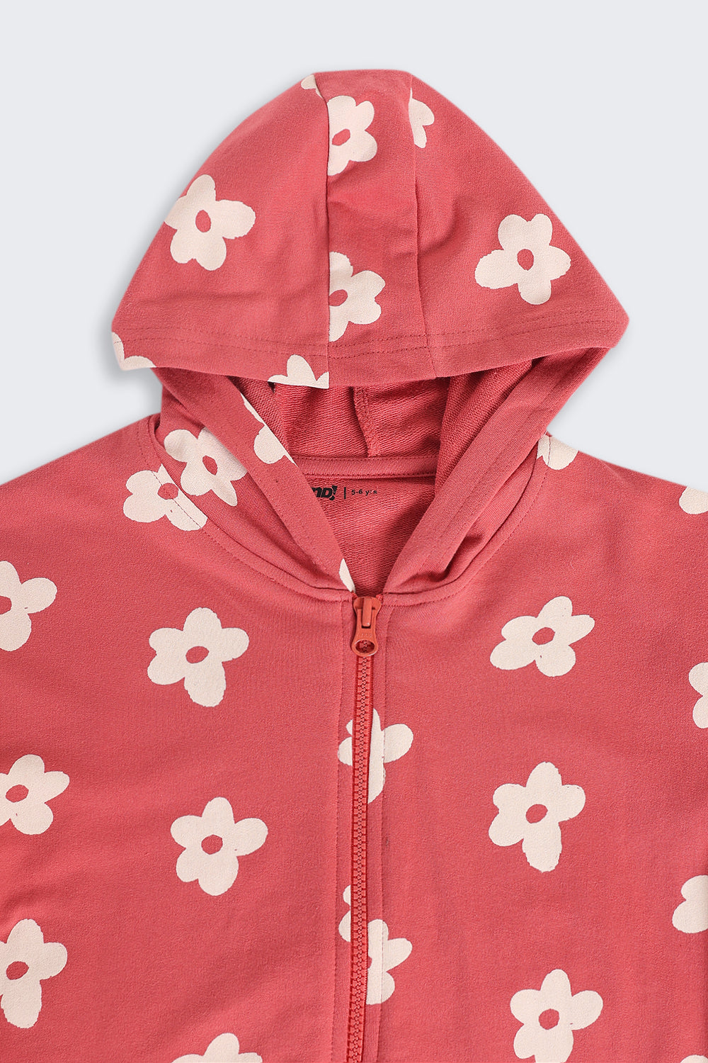 Regular All - Over Printed Girl Hoodie - Image 4