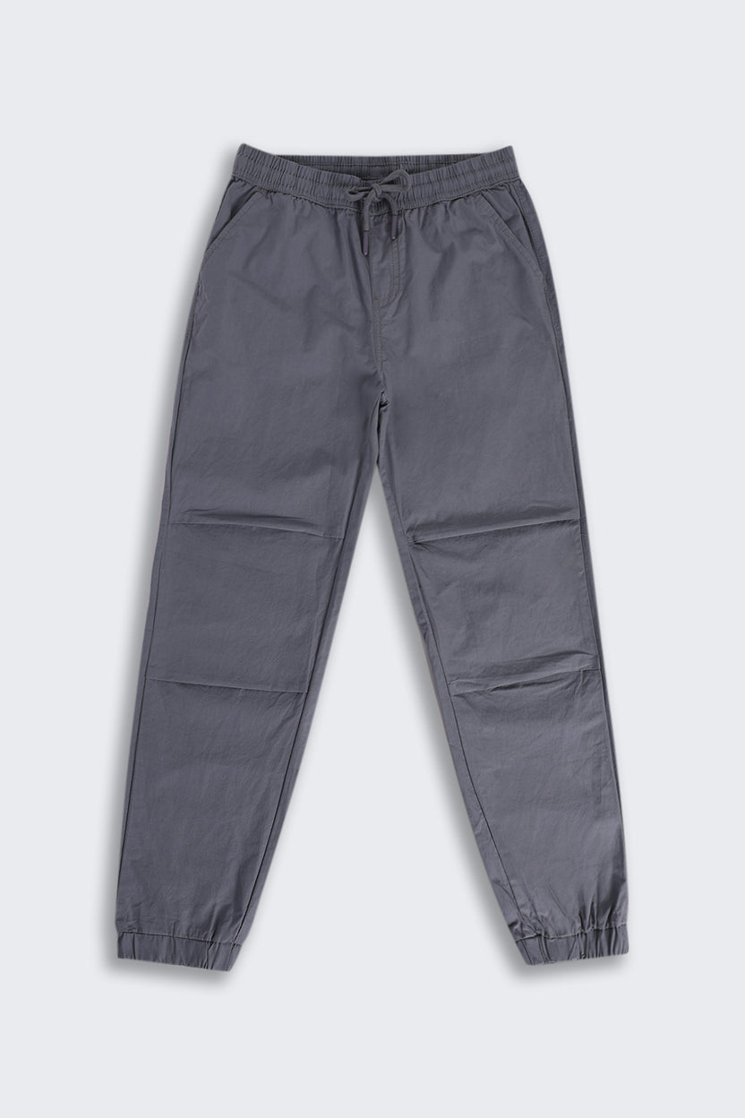 Tweens Boys Grey Denim Joggers - Image 2