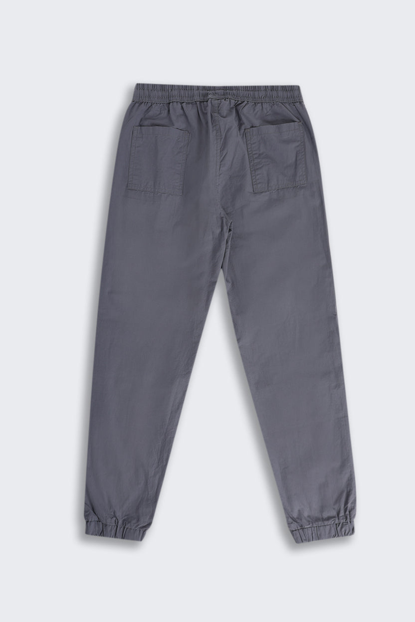 Tweens Boys Grey Denim Joggers - Image 3