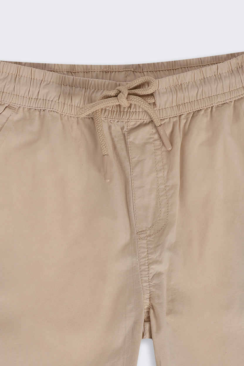 Tweens Boys Beige Essential Joggers - Image 4