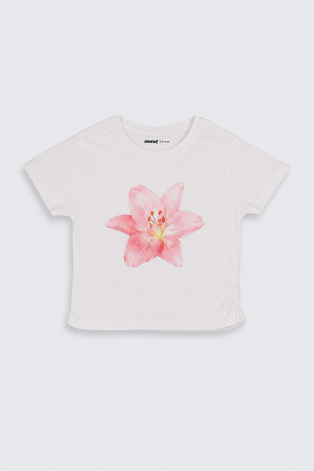 Tweens Girls Regular Print White T-Shirt - Image 2