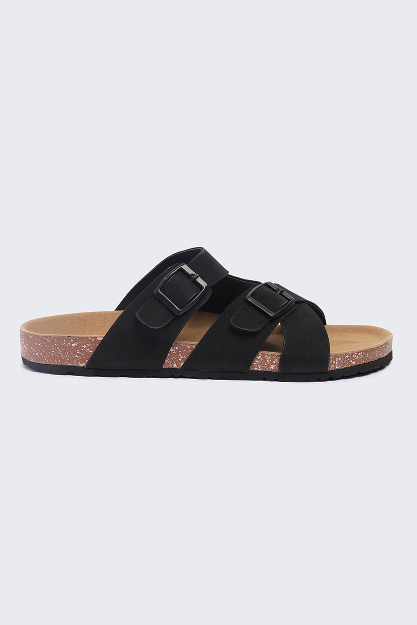 Mens Black Sandal - Image 2