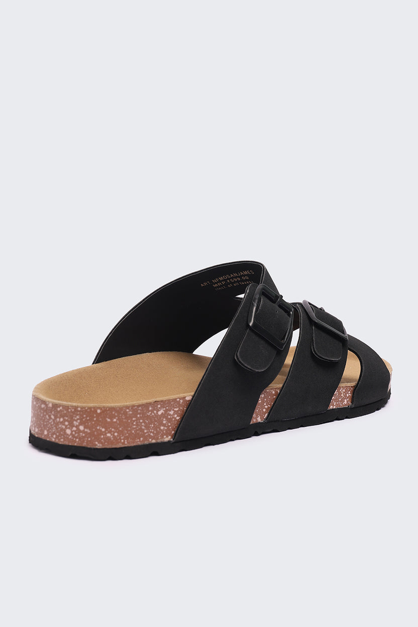 Mens Black Sandal - Image 3