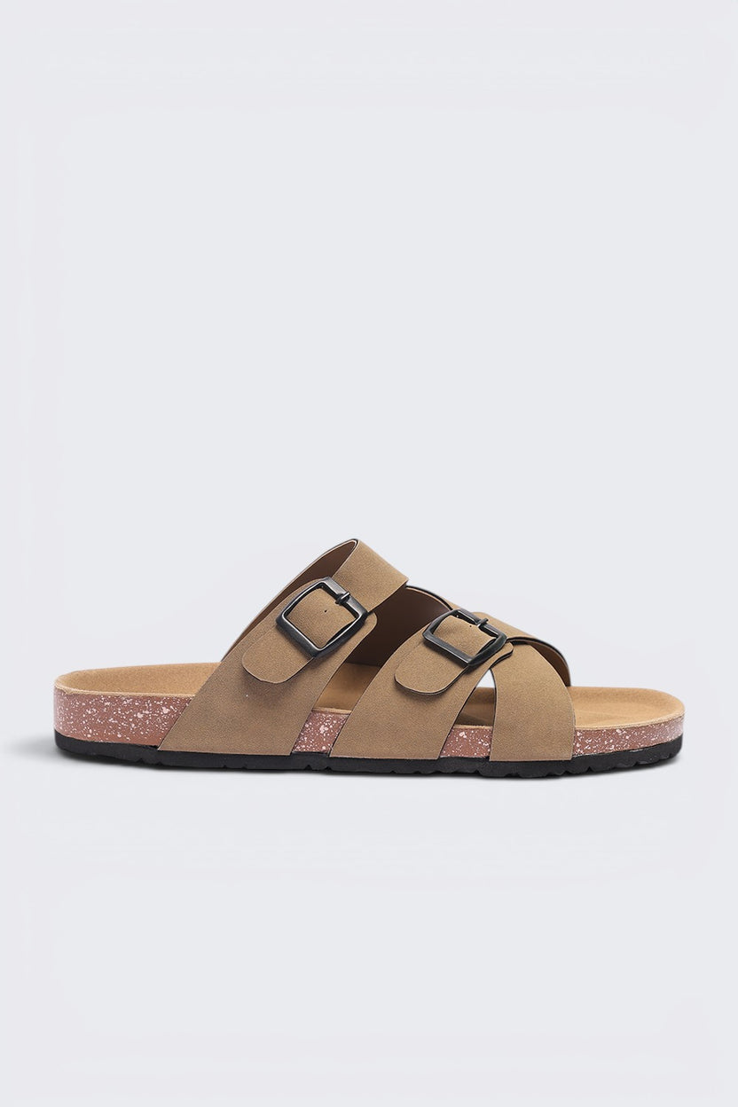 Mens Olive Sandal - Image 2