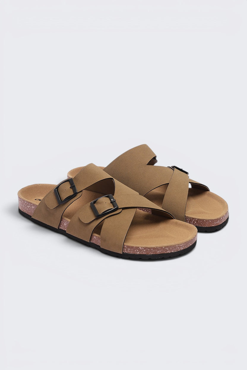 Mens Olive Sandal - Image 5