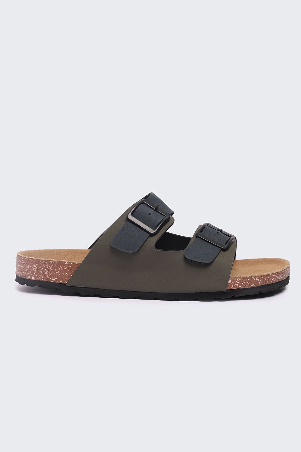 Mens Navy Flat - Image 2