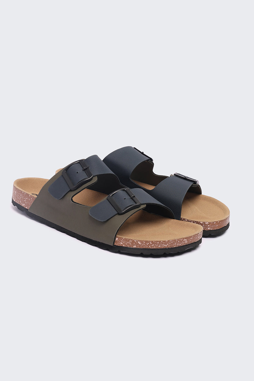 Mens Navy Flat - Image 5