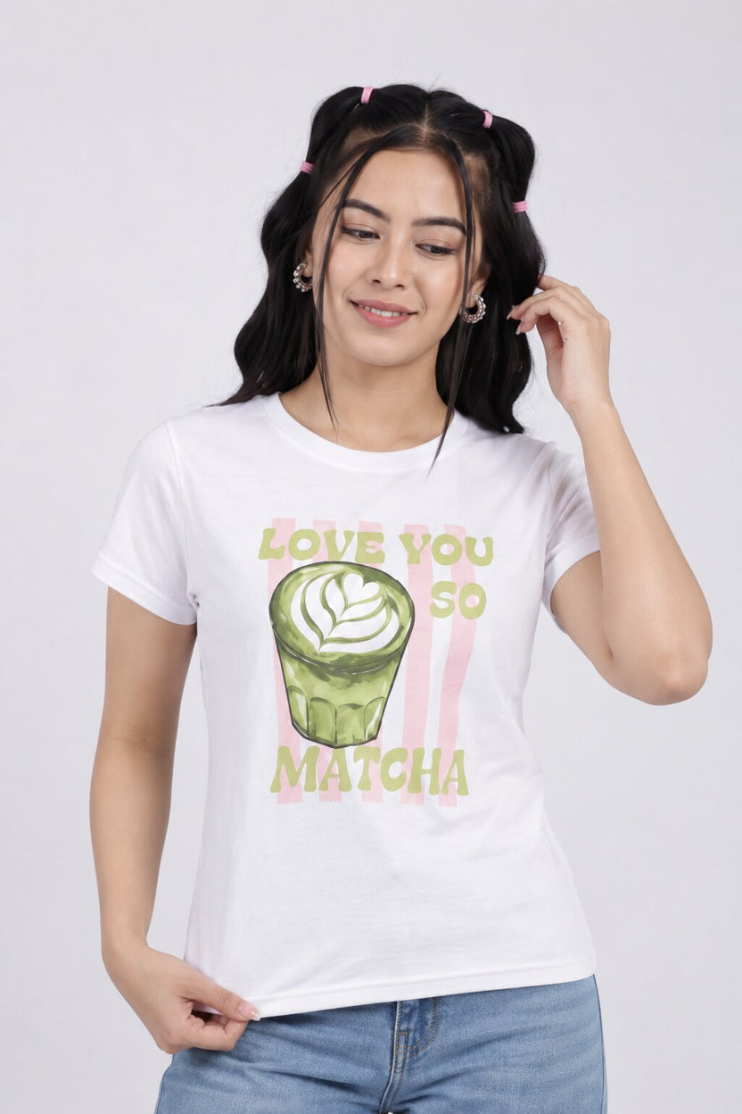 Women White Graphic Regular Fit T-Shirt - Image 2