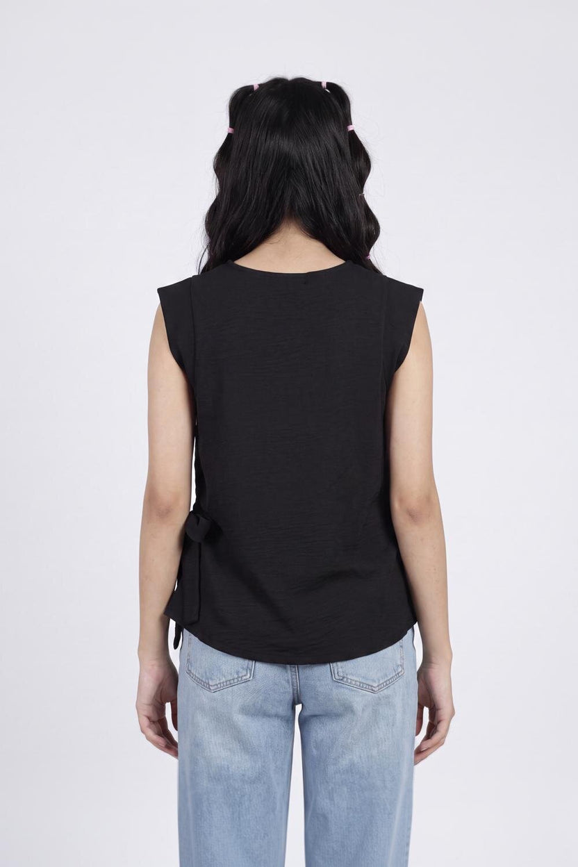 Women Black Essential Wear Regular Fit Top - Image 5