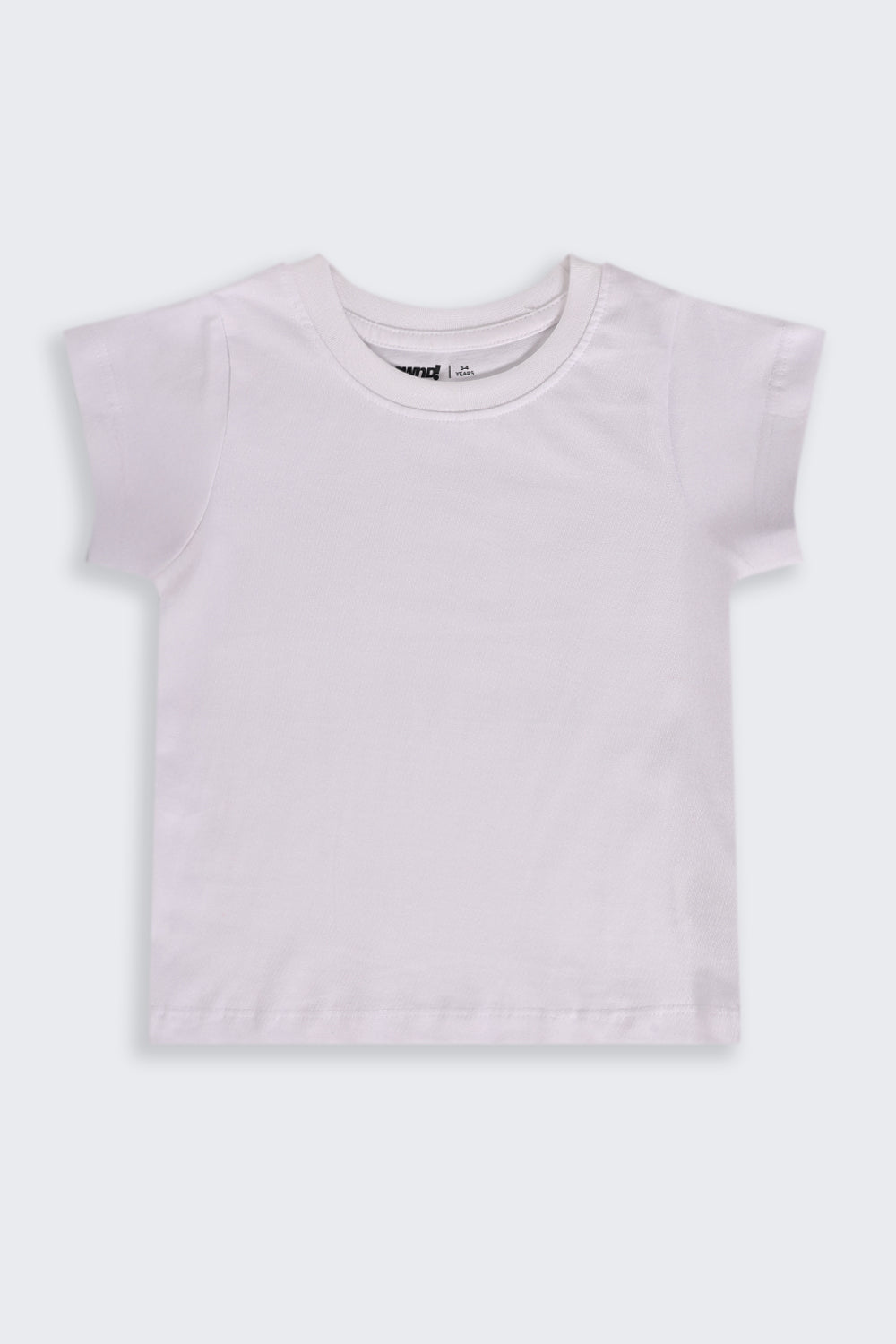 Light Blue Embroidered Regular Fit Dungaree and T-Shirt For Girls - Image 3