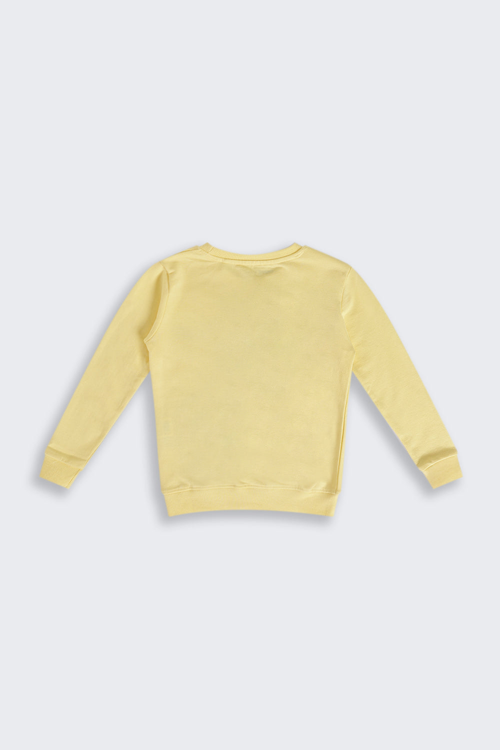 Yellow Dinosaur Print Regular Fit Sweatshirt For Boys - Image 3