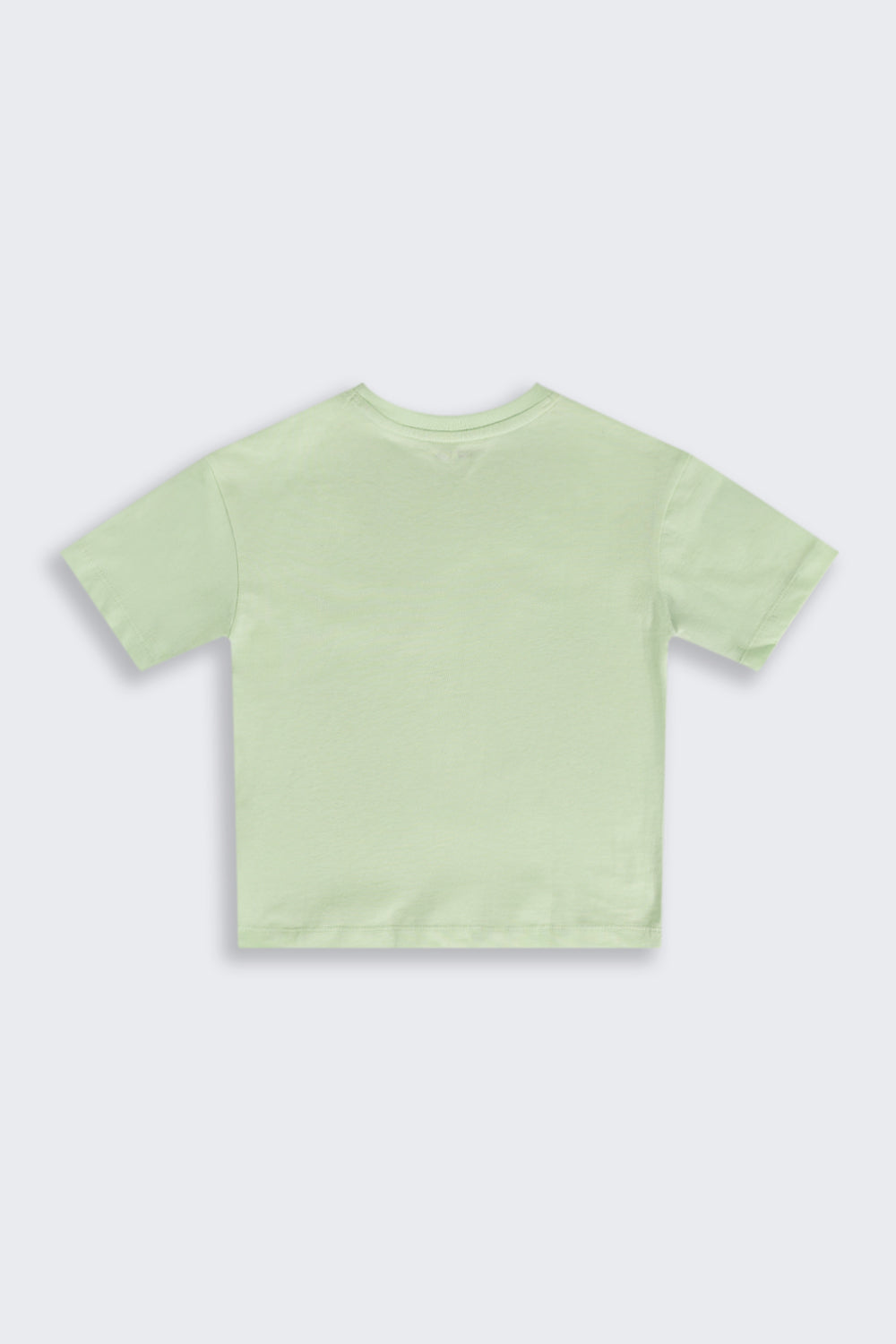 Light Green Graphic Regular Fit T-Shirt For Boys - Image 3