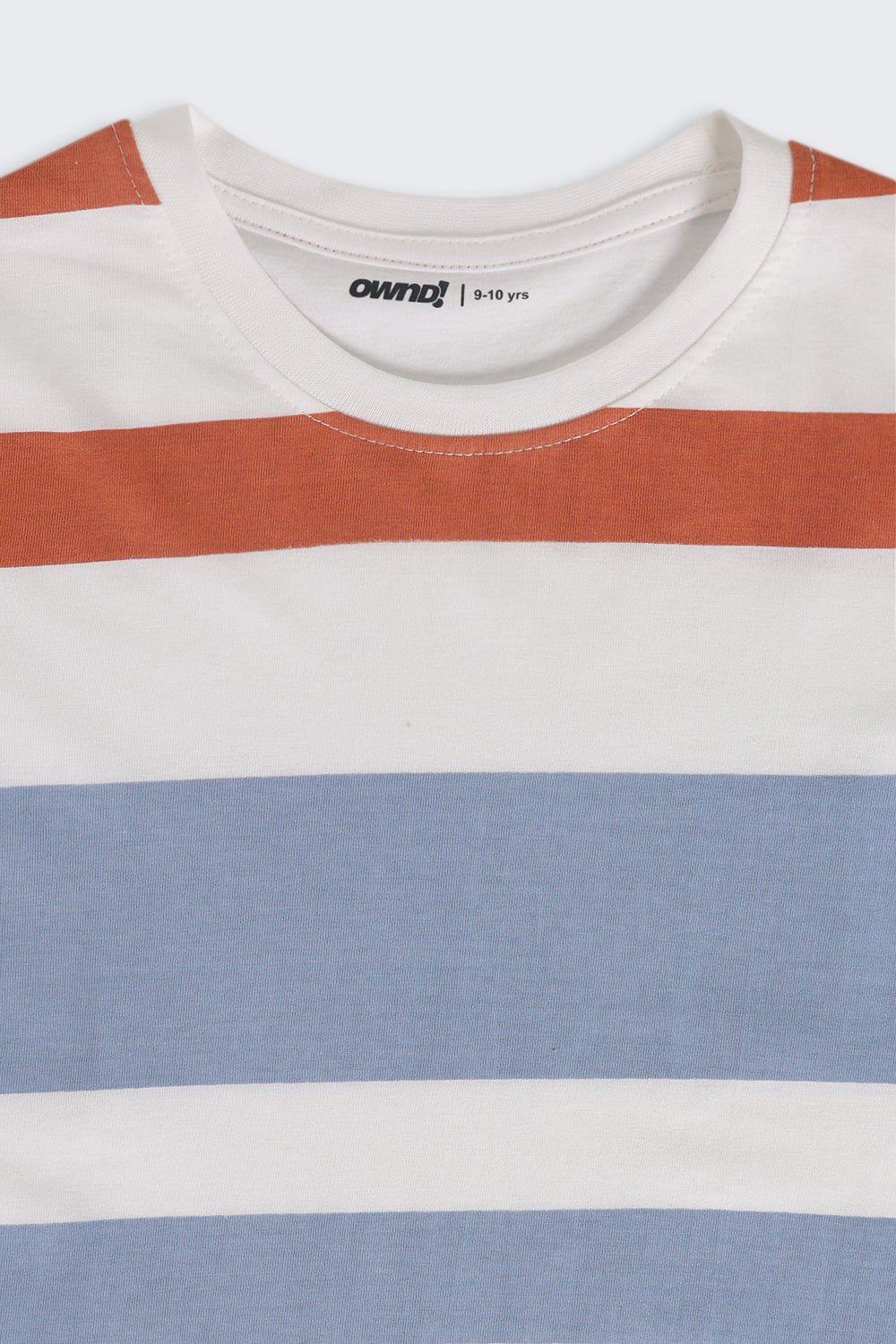 Multi Coloured Stripes Regular Fit T-Shirt For Tweens Boys - Image 5