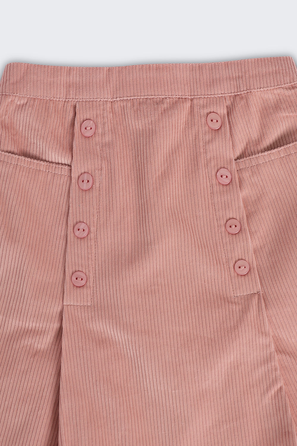 Pink Regular Fit Skirt With 2 Pocket For Tweens Girls - Image 5