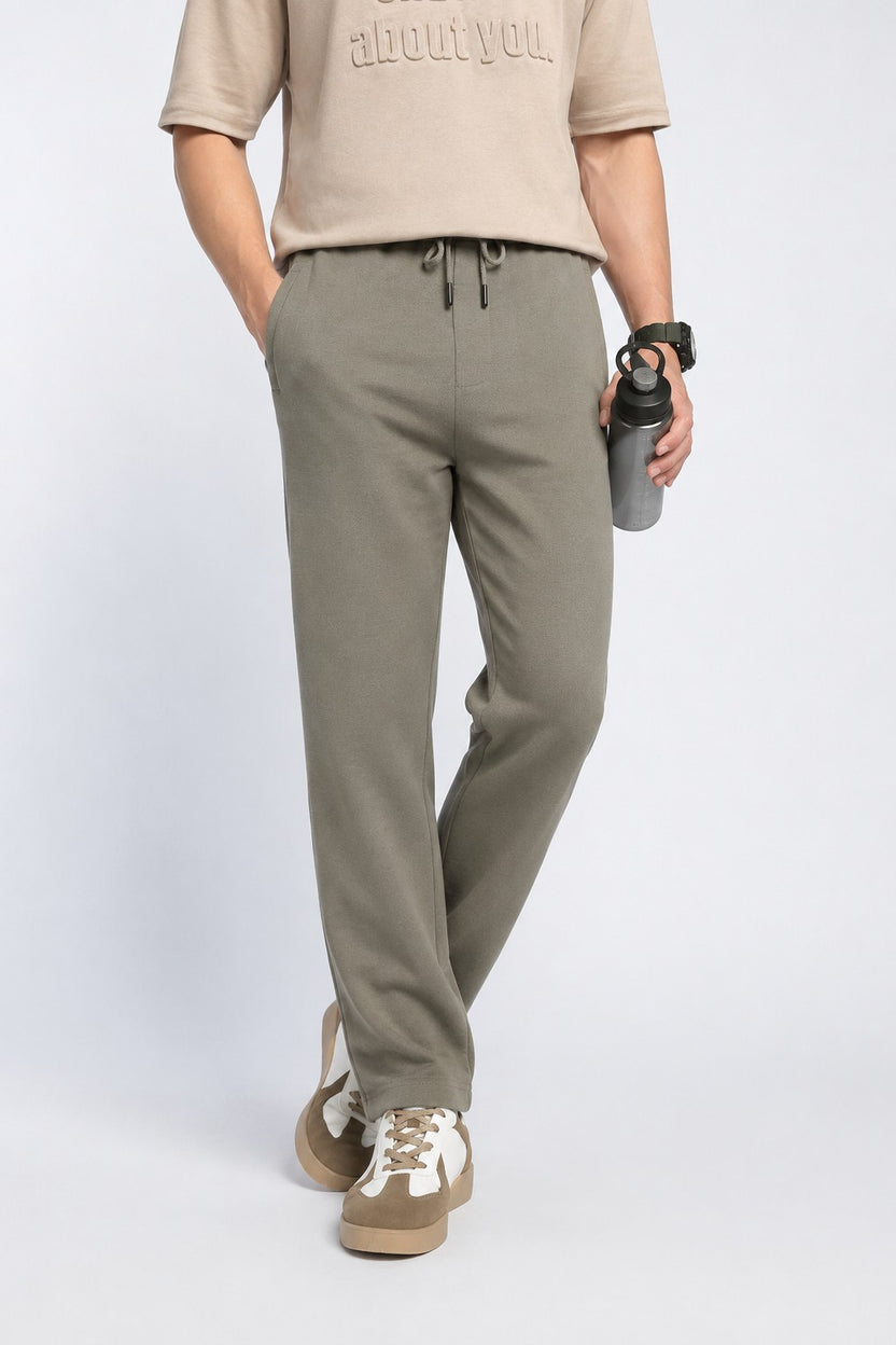 Olive Relaxed Fit Jogger With 2 Pocket For Men - Image 1