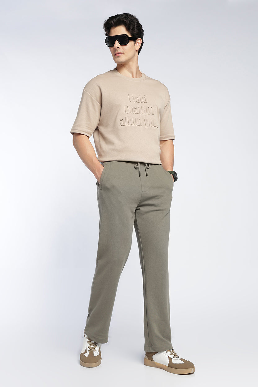 Olive Relaxed Fit Jogger With 2 Pocket For Men - Image 6