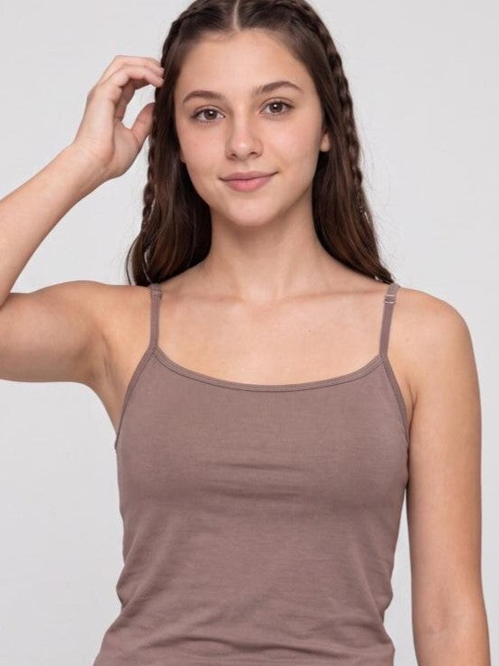 Brown Slim Fit Camisole For Women - Image 3