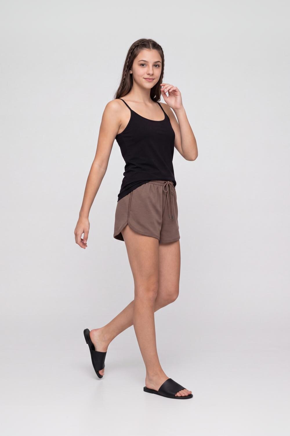 Black Slim Fit Camisole For Women - Image 4