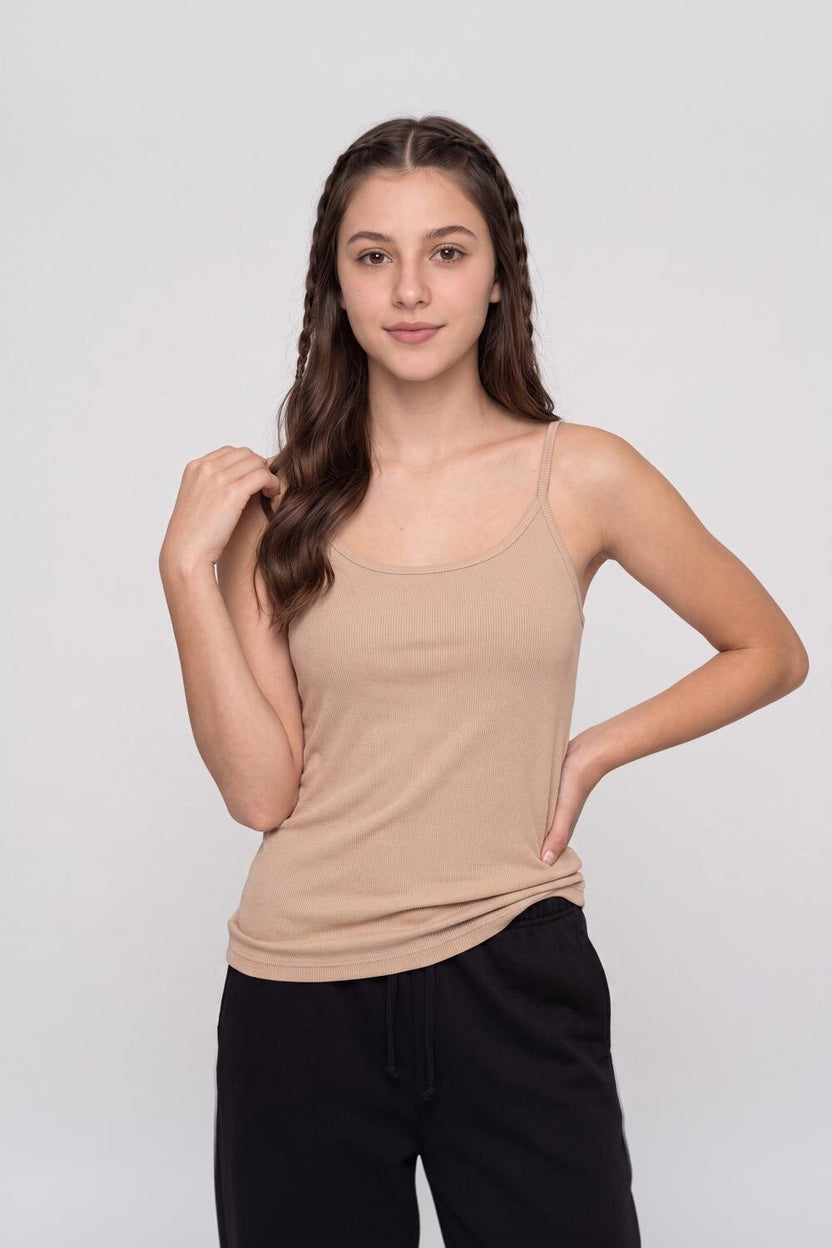 Nude Slim Fit Camisole For Women - Image 2