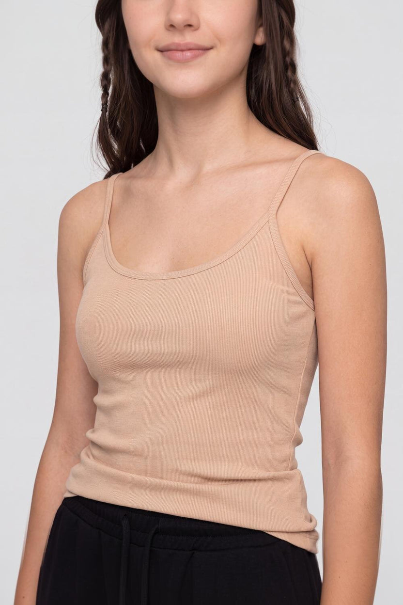 Nude Slim Fit Camisole For Women - Image 3