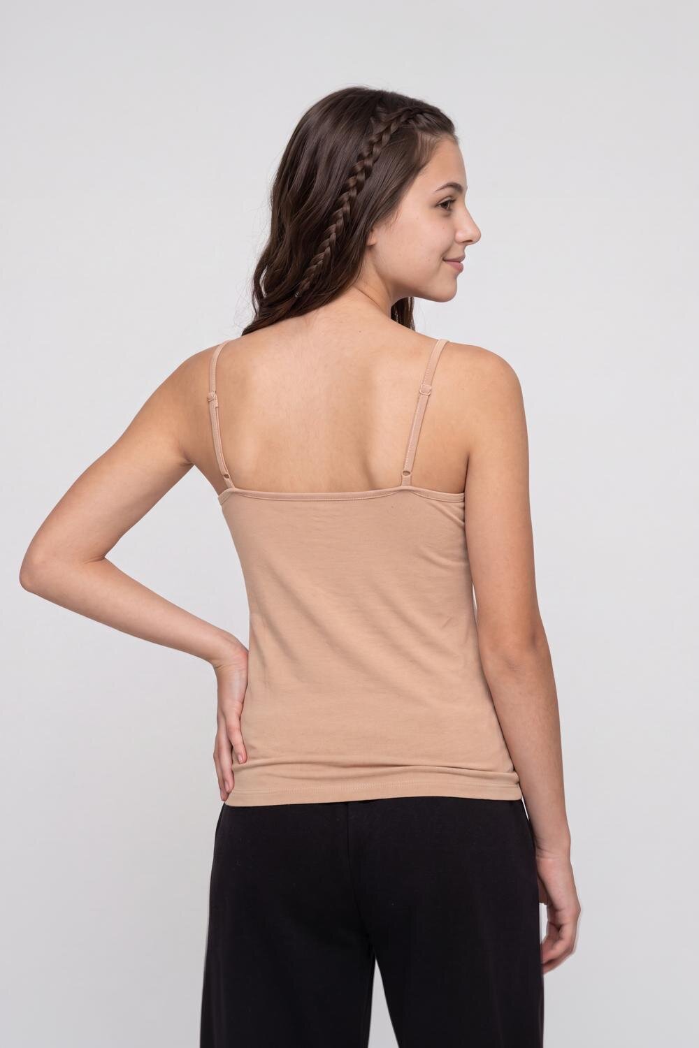 Nude Slim Fit Camisole For Women - Image 5