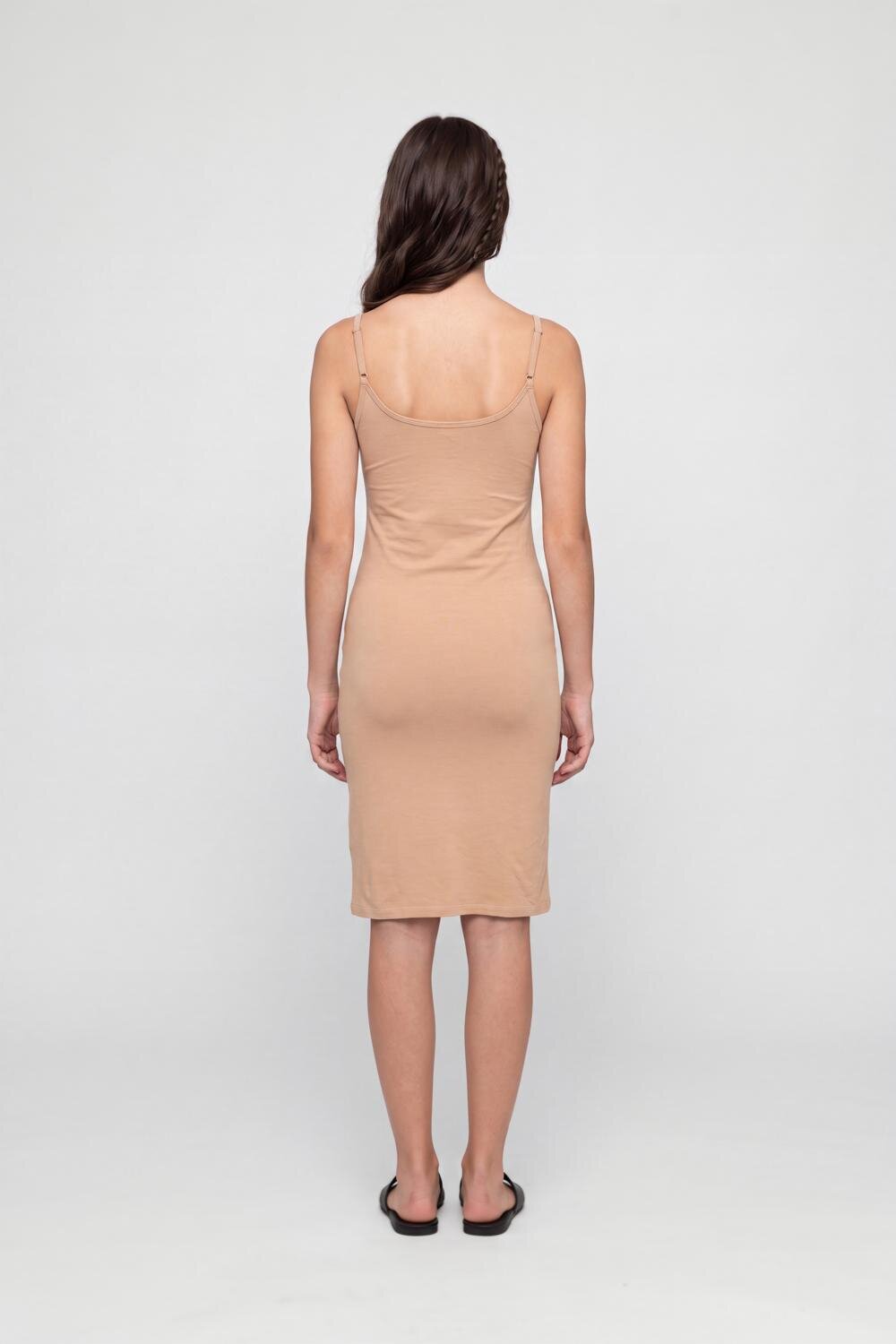 Nude Slim Fit Long Camisole For Women - Image 5