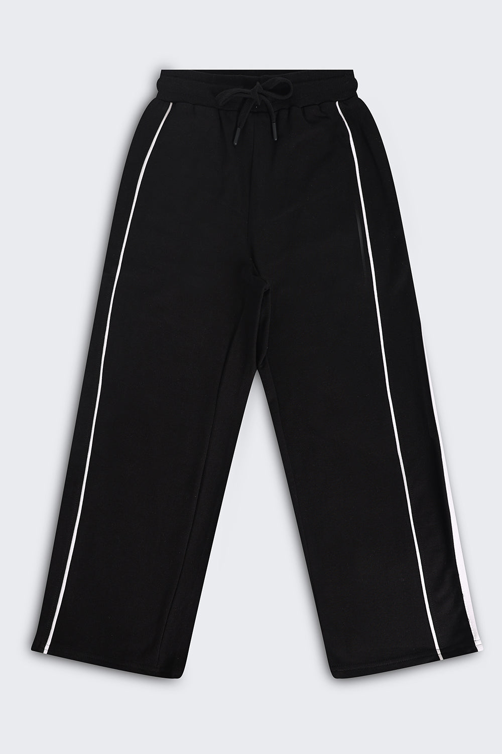 Tweens Boys Black Solid Jogger - Image 2