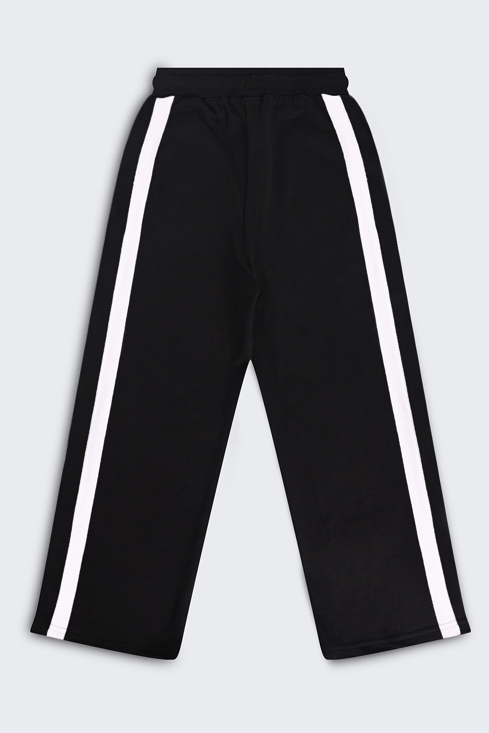 Tweens Boys Black Solid Jogger - Image 3