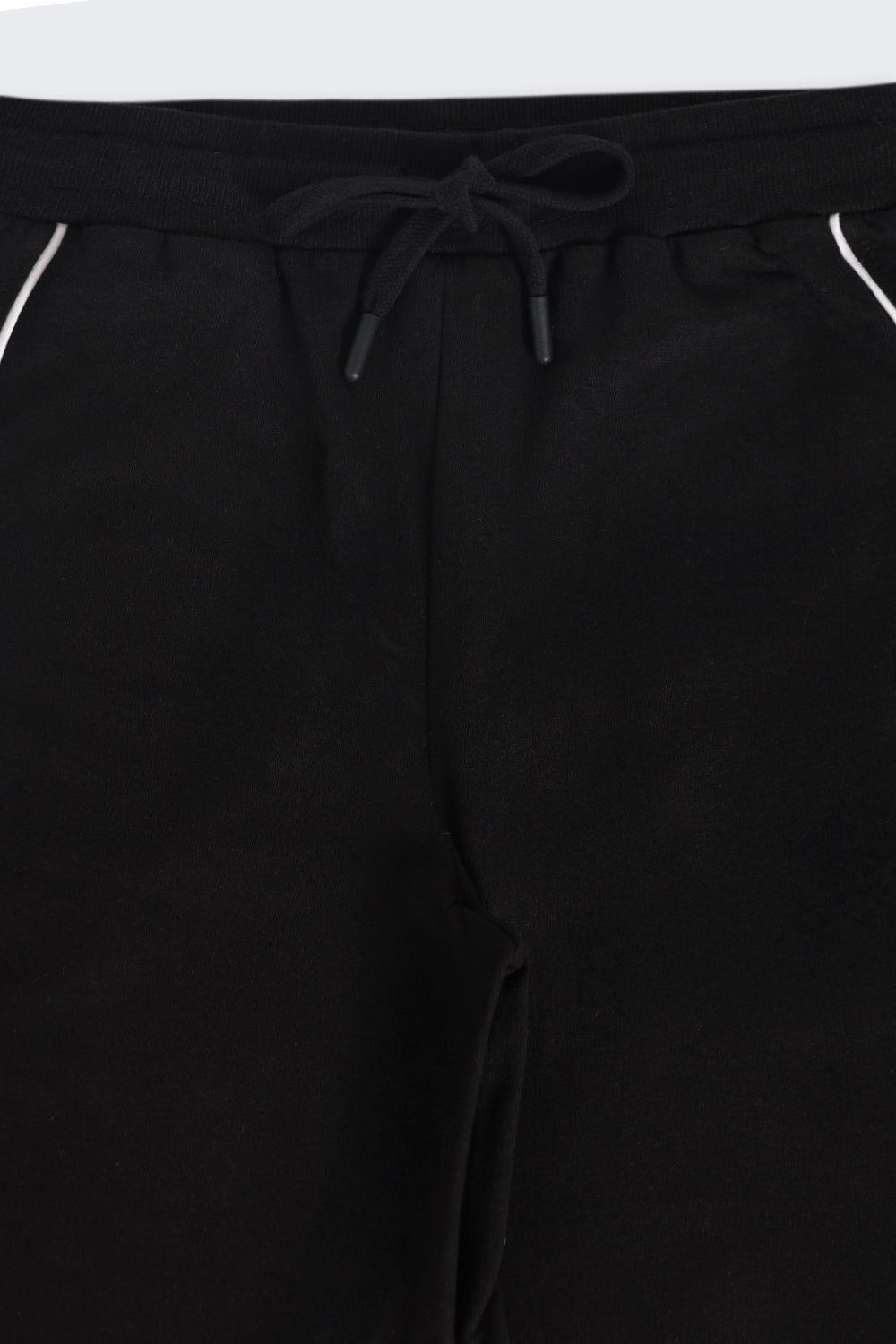 Tweens Boys Black Solid Jogger - Image 4