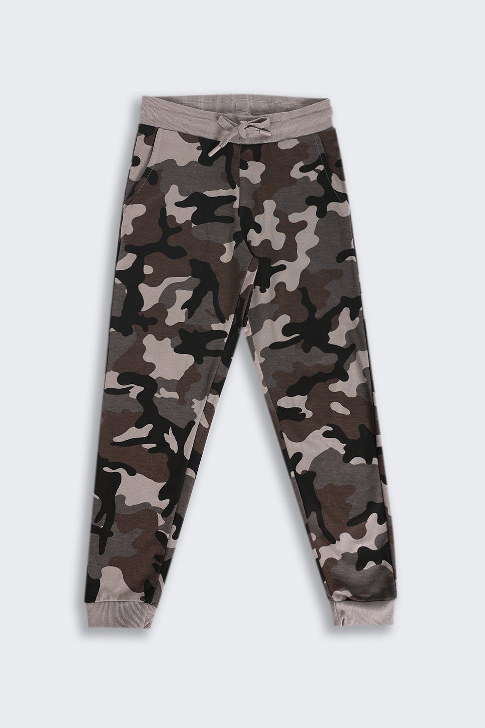 Tweens Boys Multi-coloured Camouflage Joggers - Image 2