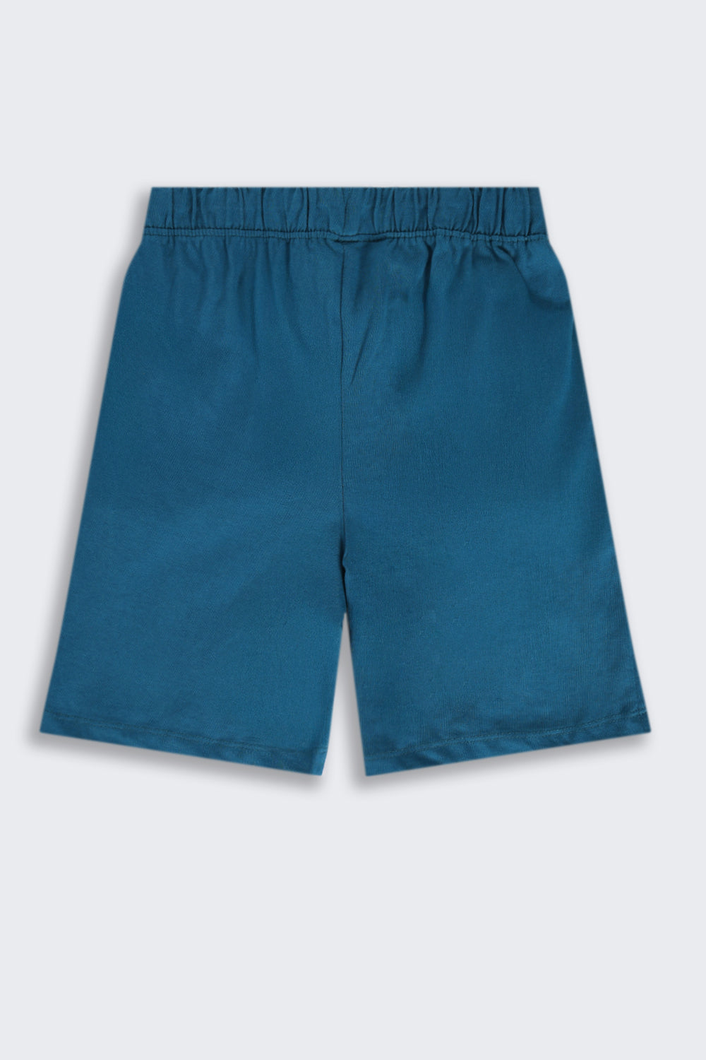 Tweens Boys Regular Fit Blue Placement Design Shorts - Image 4